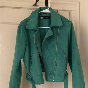 Zara Women's Teal Jacket